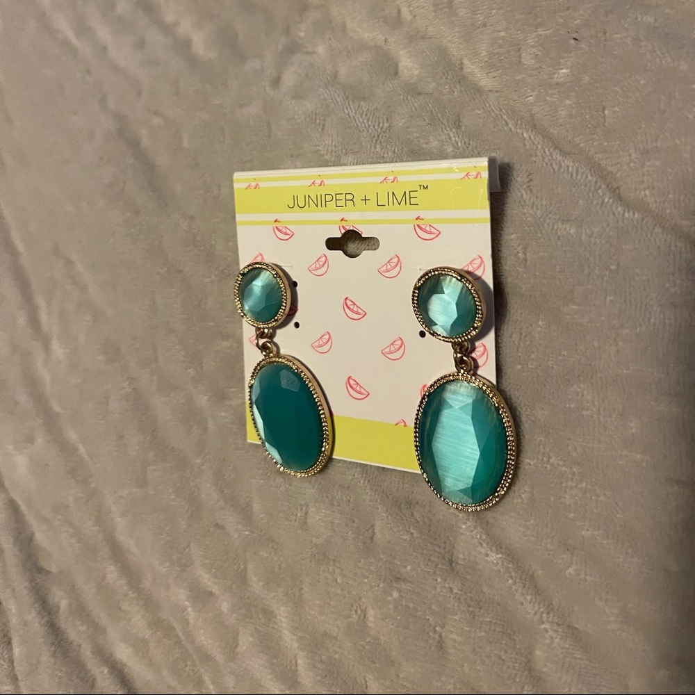 Gold and Turquoise earrings